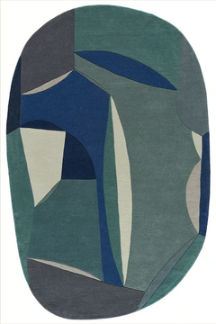 POLIA SHAPE - Patterned handmade wool rug by Toulemonde Bochart - view 3
